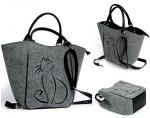 Kabelka Piknik Sv.šedá Lady