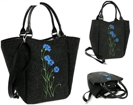 Kabelka Piknik Tmavá chrpa